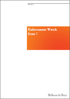 Enforcement Watch - Issue 7: May 2012