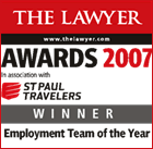 The Lawyer - Awards 2007 Winner