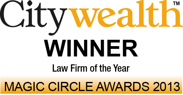 Citywealth - Law Firm of the Year 2013