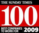 The Sunday Times 100 Best Companies To Work For 2009