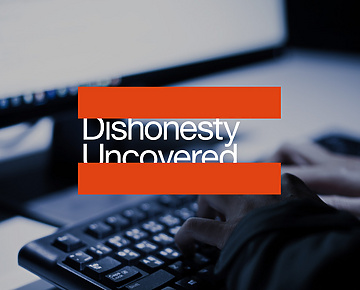 Dishonesty uncovered logo