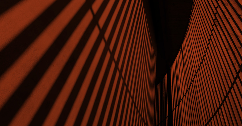 Abstract orange lines