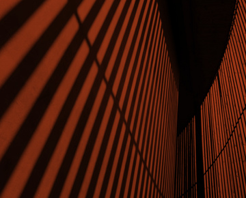 Abstract orange lines
