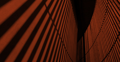 Abstract orange lines