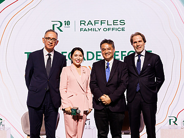 Patrick Yip at Raffles Asia Conference