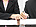 Person signing divorce papers