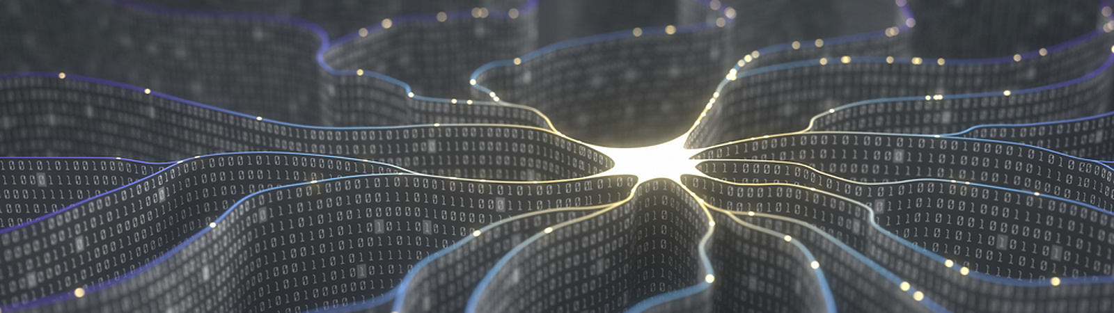 Abstract AI lights