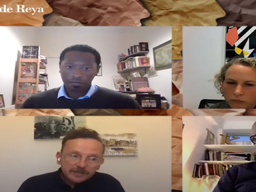 Black History - Diorama of dispossession panel