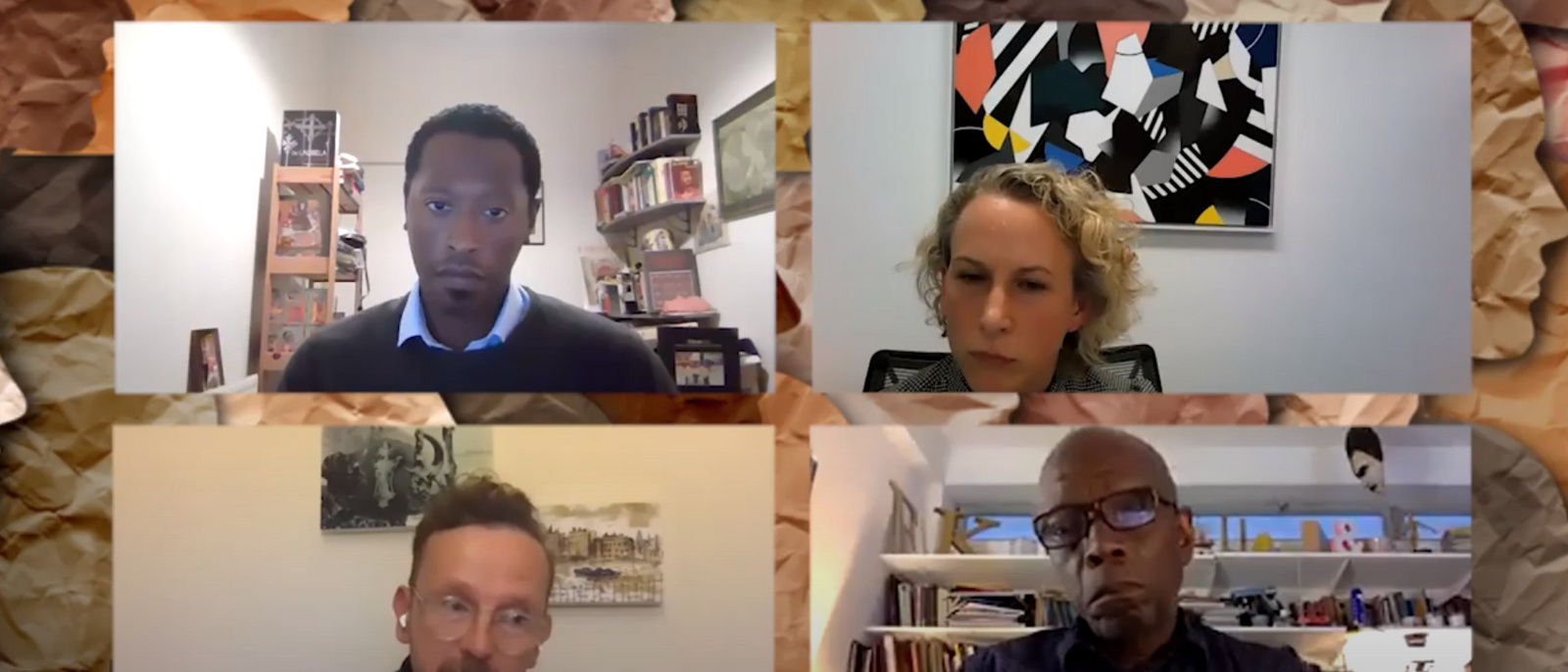 Black History - Diorama of dispossession panel