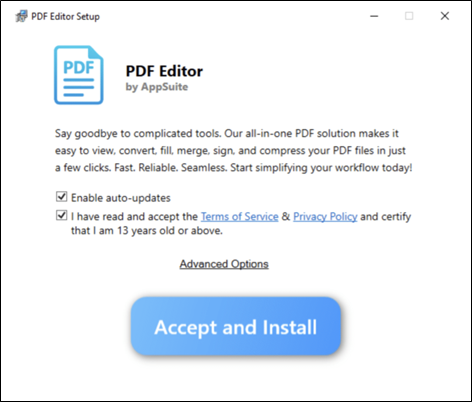 PDF Editor Setup