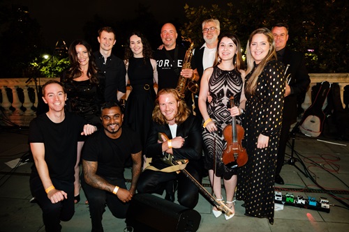 The Mishcon band line-up from the summer party 2021