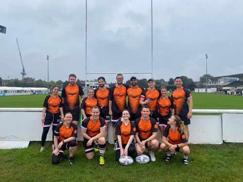 The Mishcon Tag Rugby team