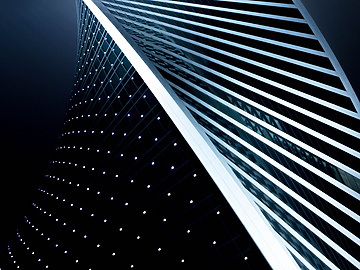 a tall building with persony windows