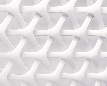 abstract cross weave