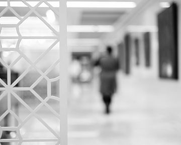 client lounge abstract view of Africa House