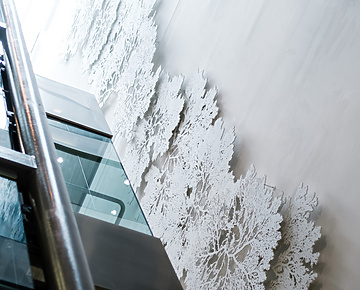 Mishcon interior wall