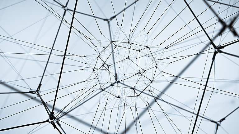 Abstract metal structure