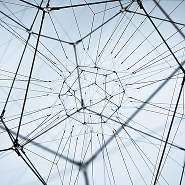 Abstract metal structure