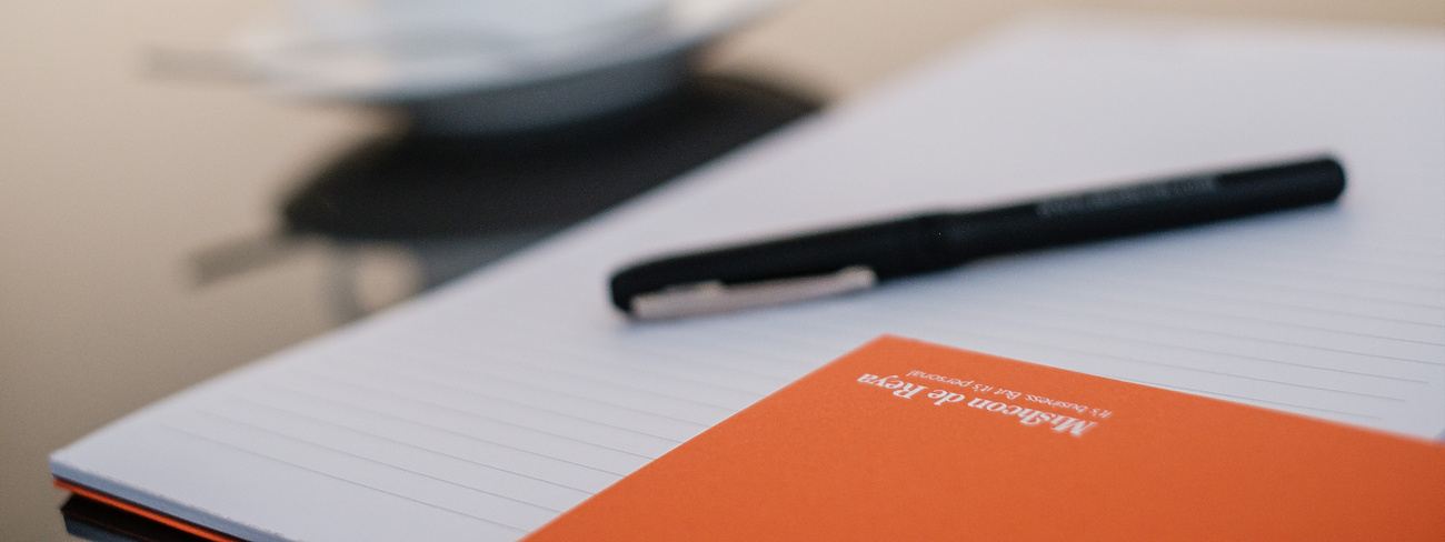 orange notebook
