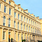 Facade of Georgian style terraced houses in London
