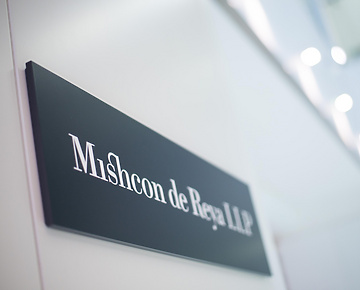 Mishcon de Reya sign