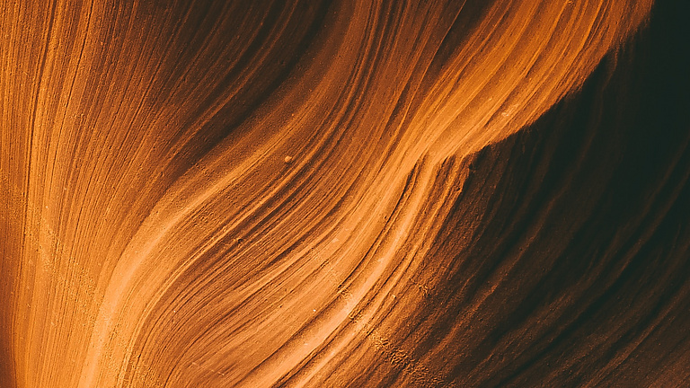 abstract orange flames