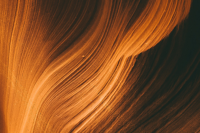 abstract orange flames