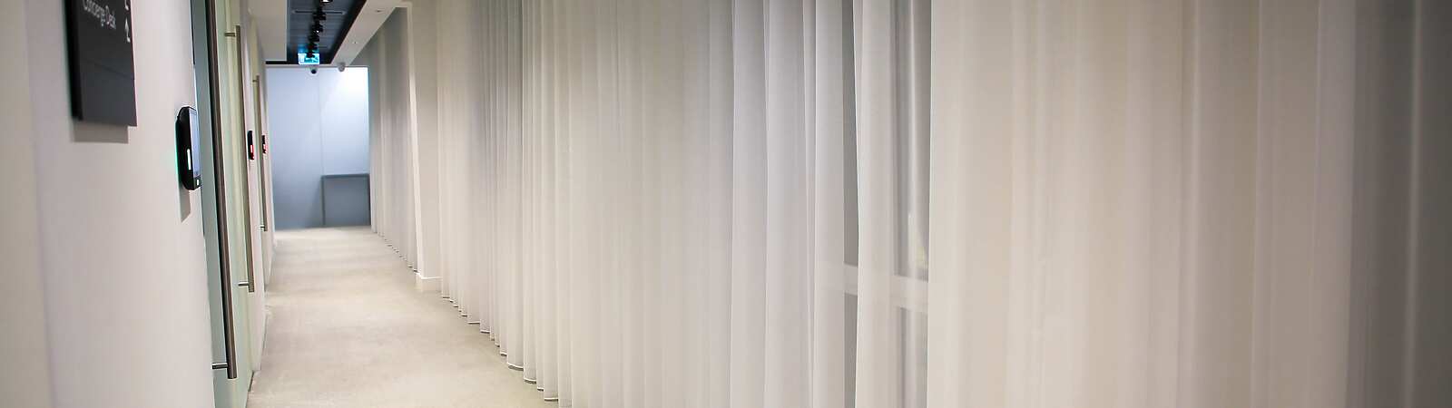 Client room hallway