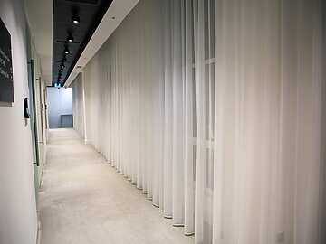 Client room hallway