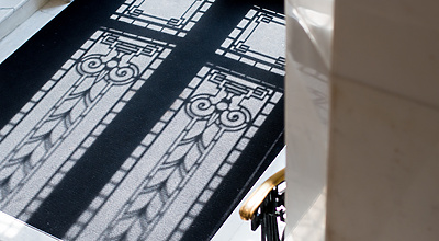 abstract interior pattern