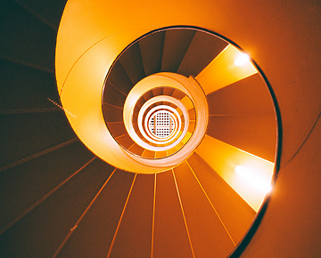 Orange Stairs