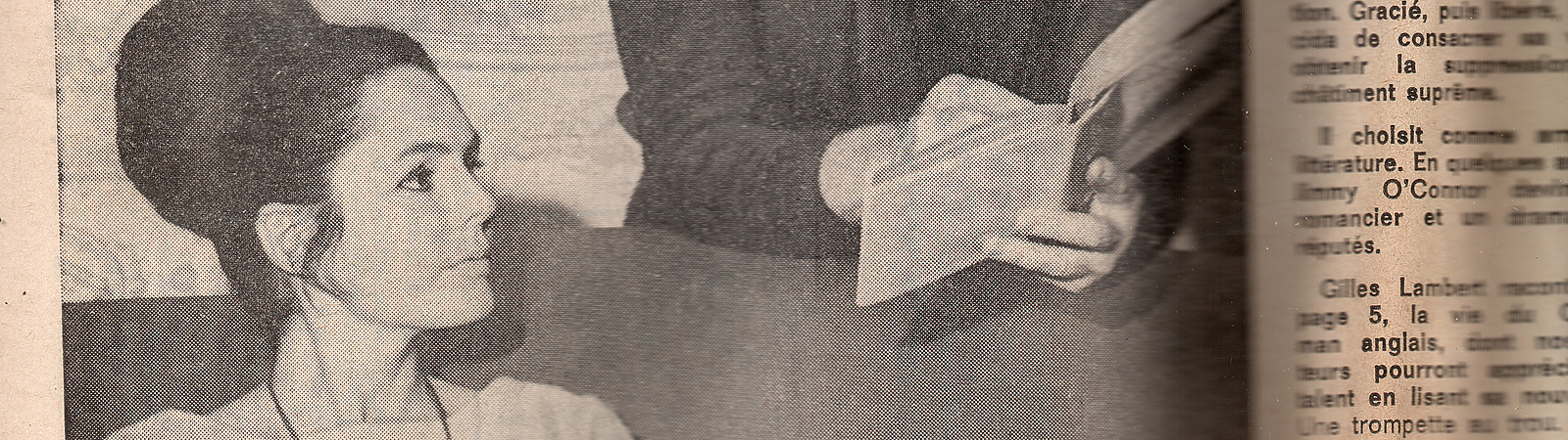 Newspaper Cutting of Nemone, 1966