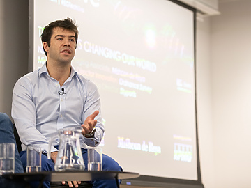 Nick Kirby speaks at Estates Gazette's first Tech Live event for 2019