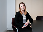 a person sitting at a desk