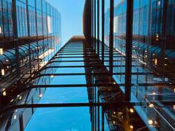 London abstract building