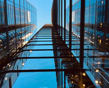 London abstract building