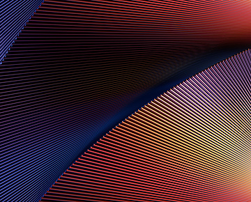 Abstract coloured lines