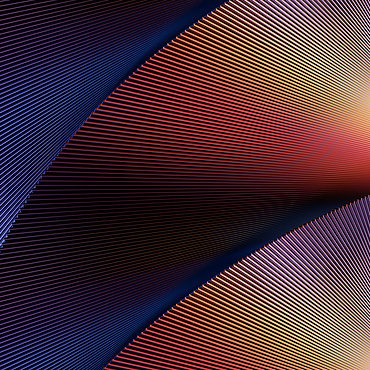 Abstract coloured lines