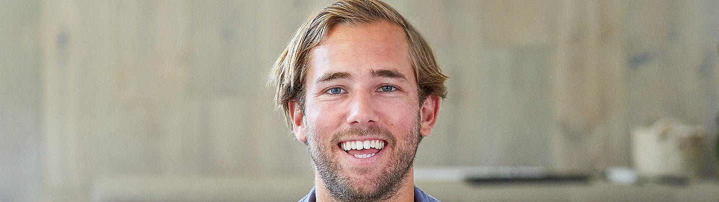 a person sitting on a couch