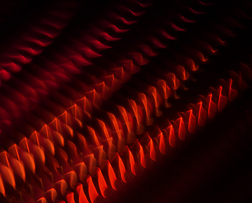 Abstract orange regulate