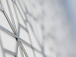 a close up of a wall