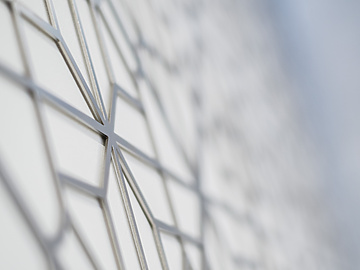 a close up of a wall