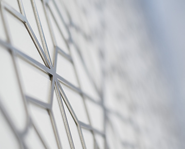 a close up of a wall