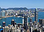 a city with water and mountains