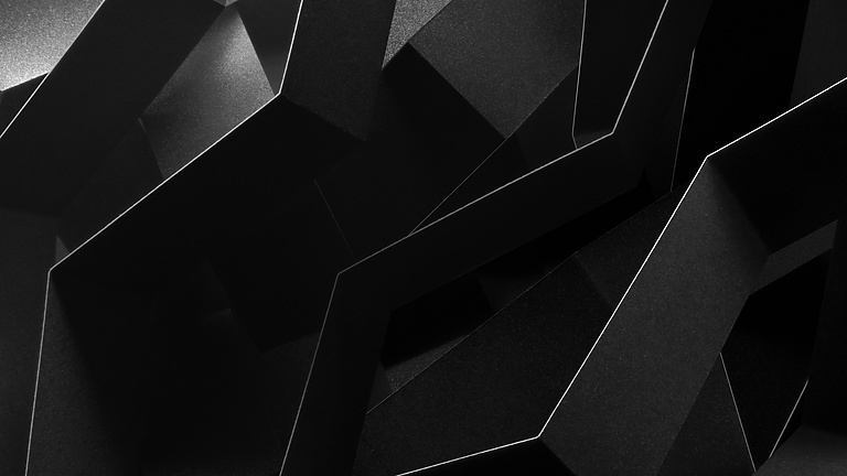 abstract black architecture