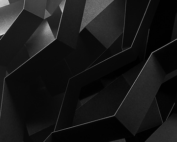 abstract black architecture