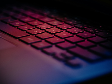 a close up of a keyboard