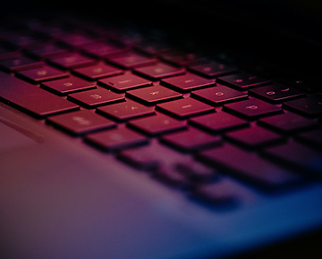 a close up of a keyboard