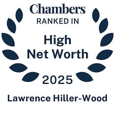 Lawrence Hiller-Wood ranked in Chambers 2025