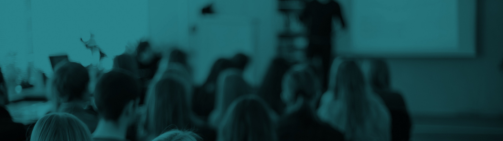 students learning in a classroom